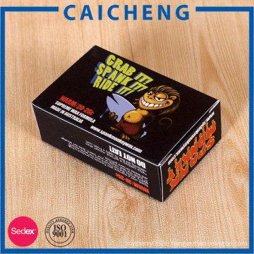 Hot selling customized design cardboard folding paper packaging box